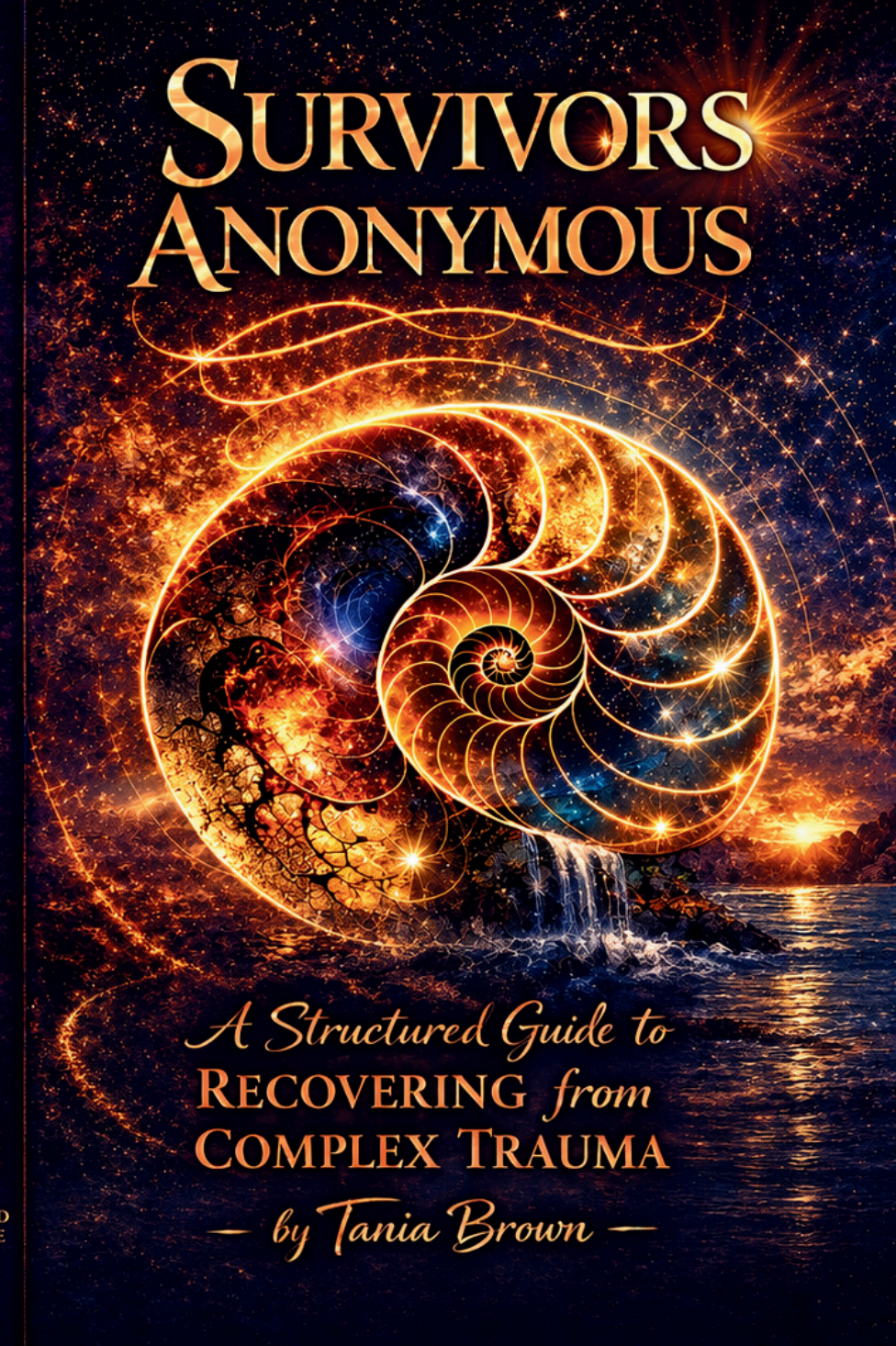 Published cover of Survivors Anonymous by Tania Brown